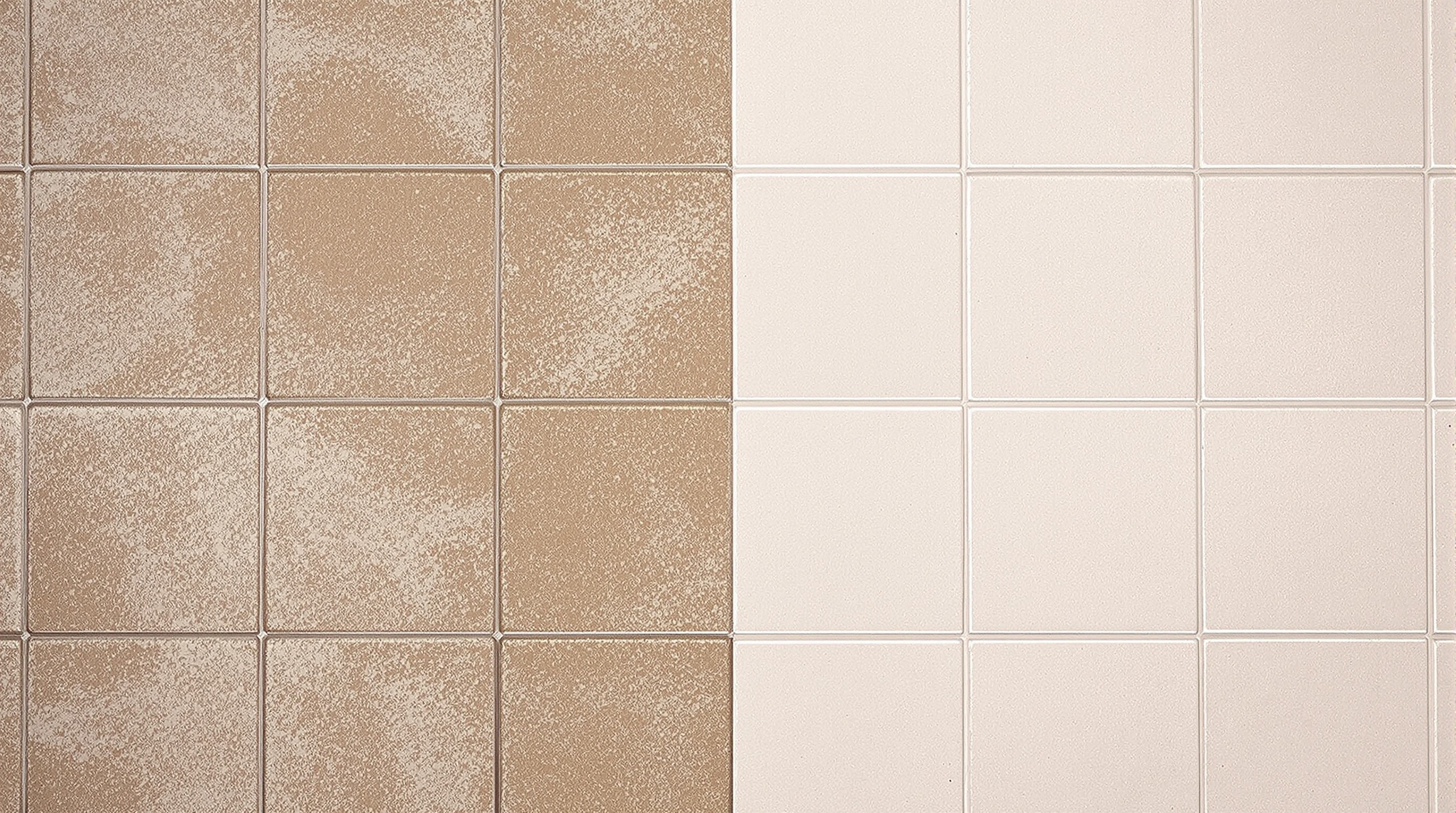 Comparatif carrelage avant après dégraissage méticuleux