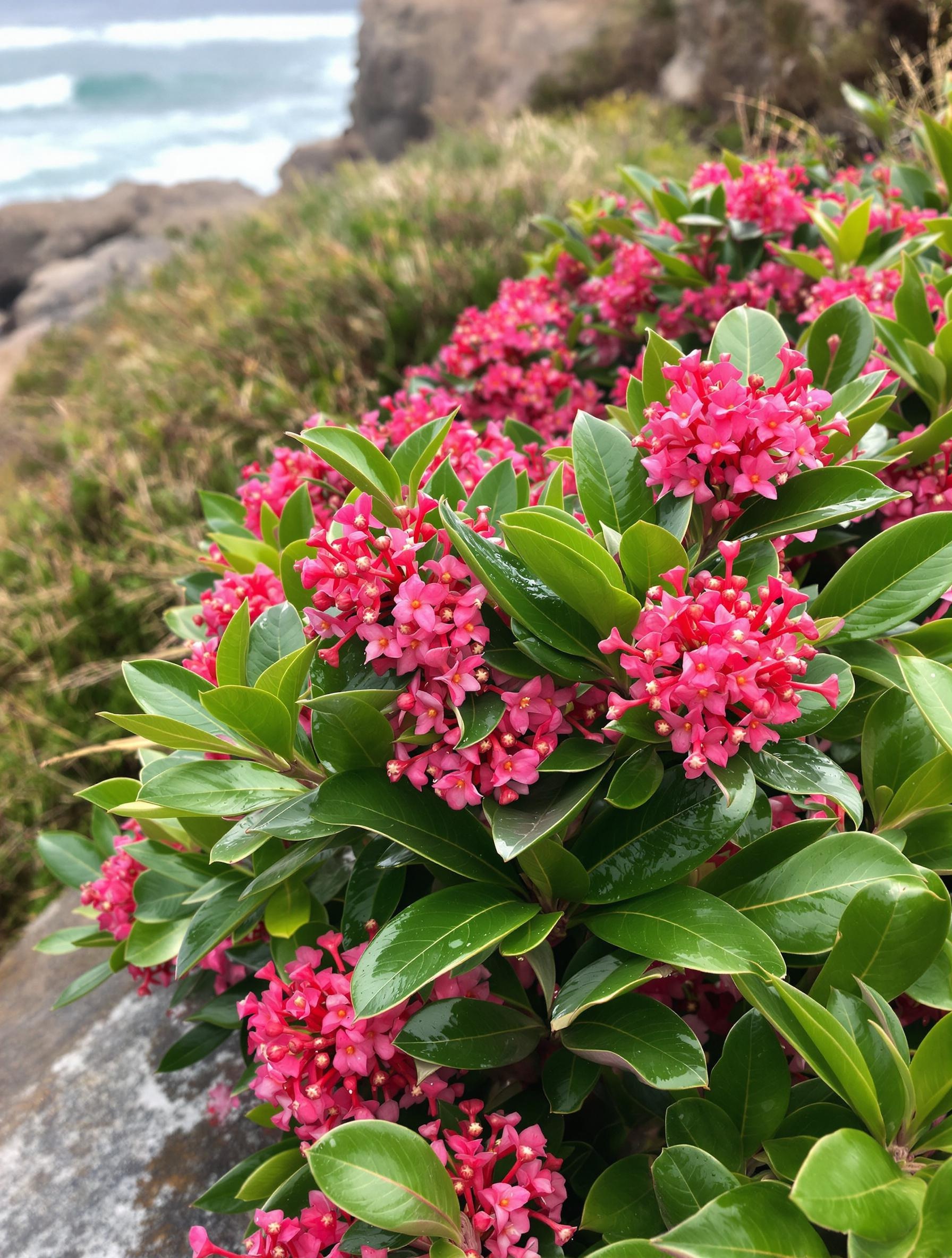 Escallonia vigoureux résistant au vent marin
