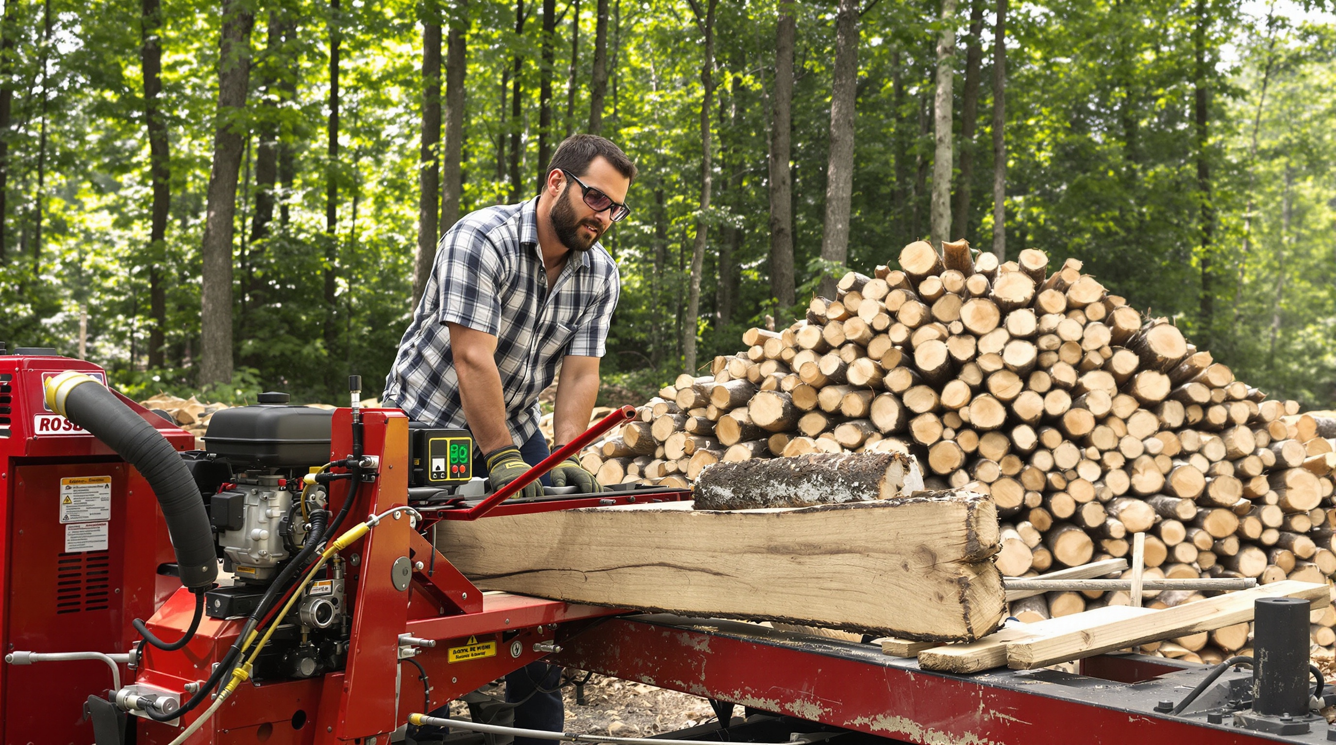 Fendeur thermique rouge puissant gros volumes