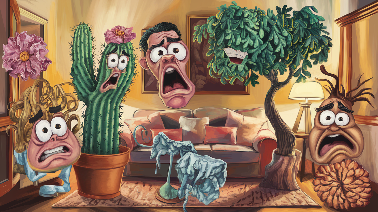 Cactus punk, figuier diva et fleurs séchées accusés à tort