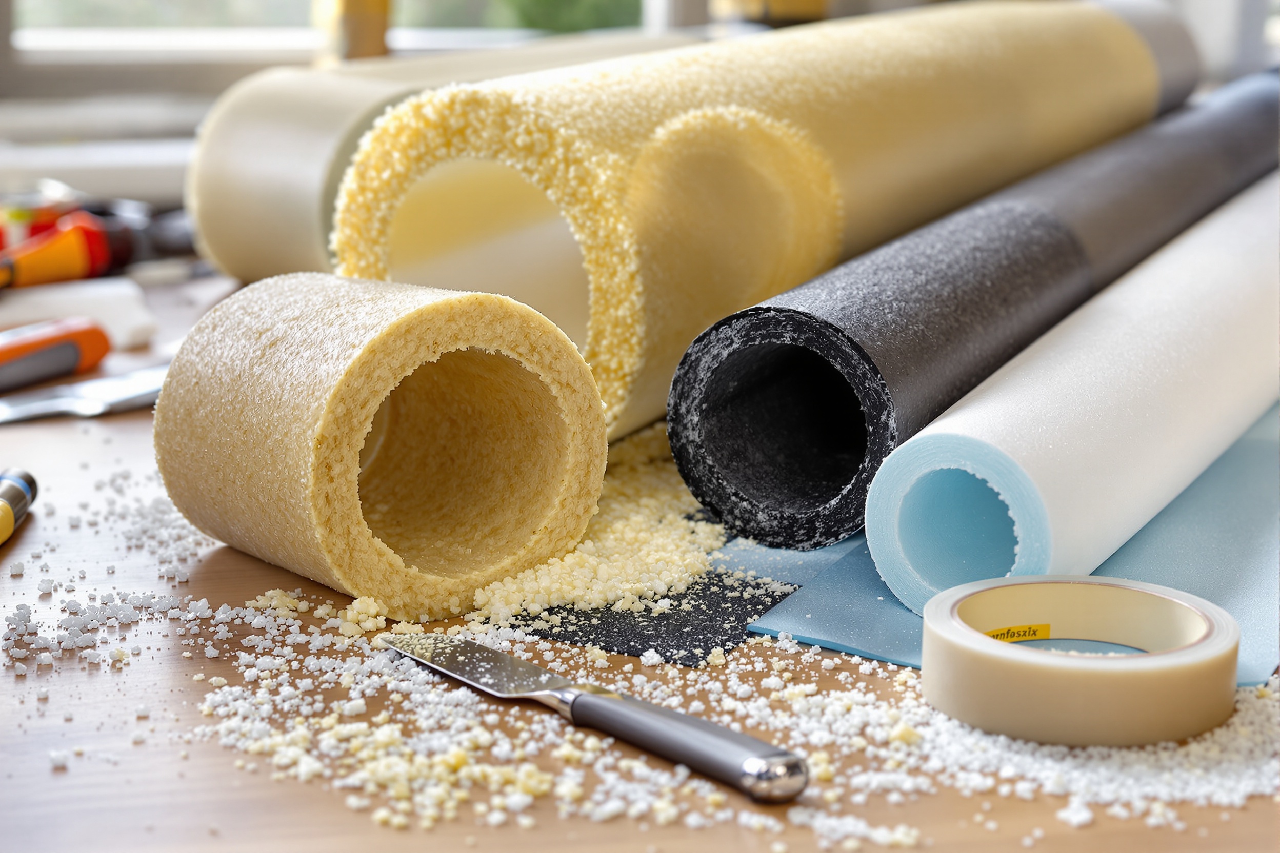 Comparatif isolants tuyaux chauffage