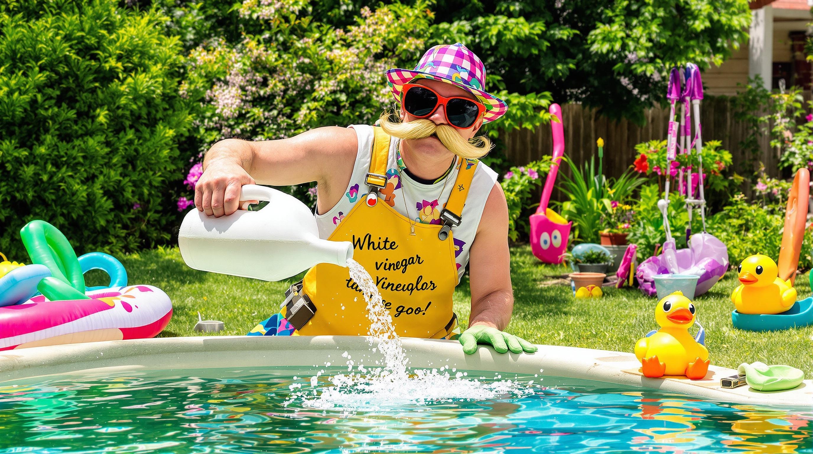 Utilisation du vinaigre blanc pour piscine